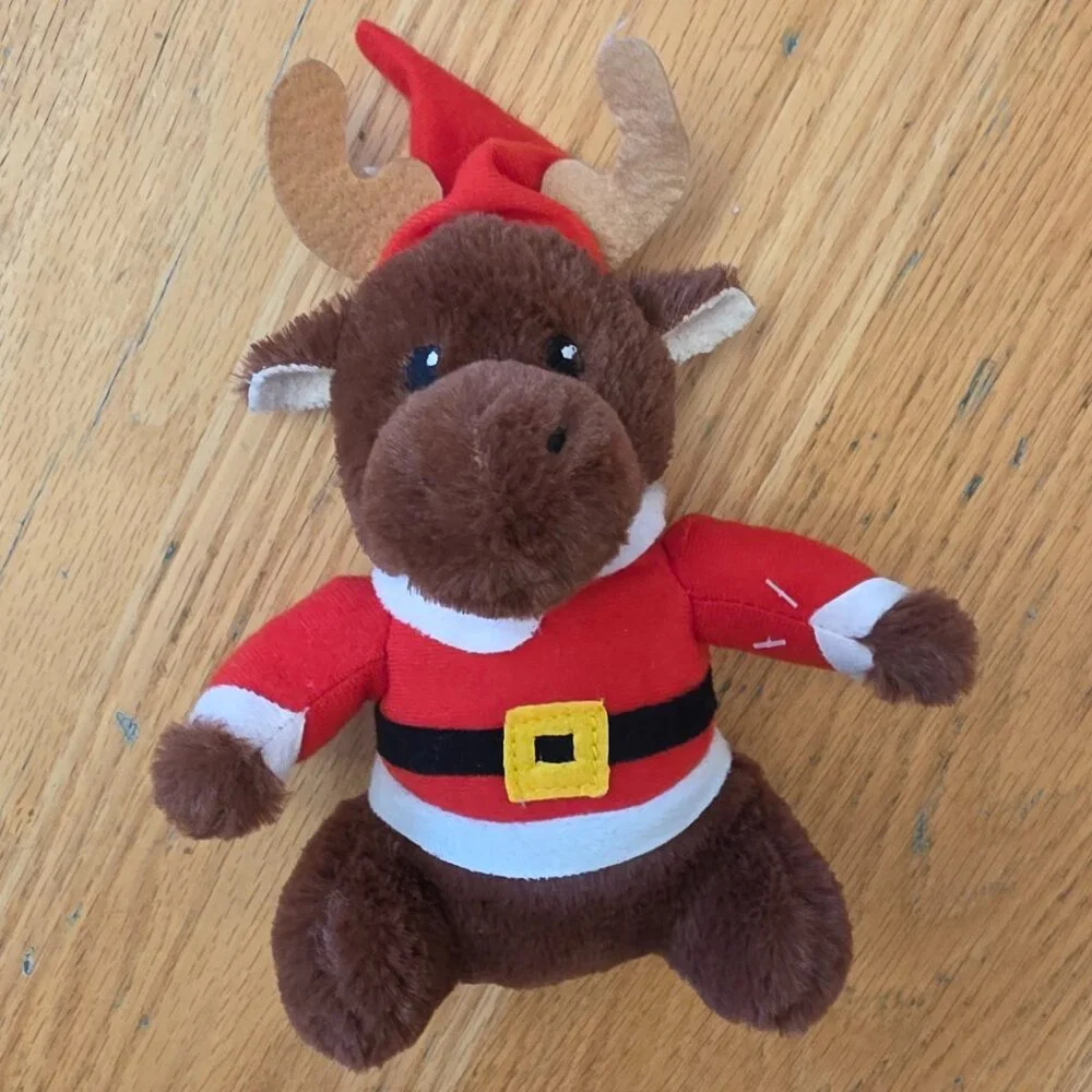 NWOT Etsy Plush Christmas Moose Stuffed Animal Toy